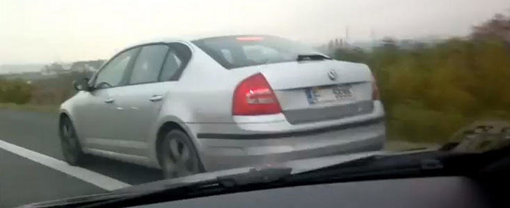 Noua Skoda Octavia 3, surprinsa aproape necamuflata!