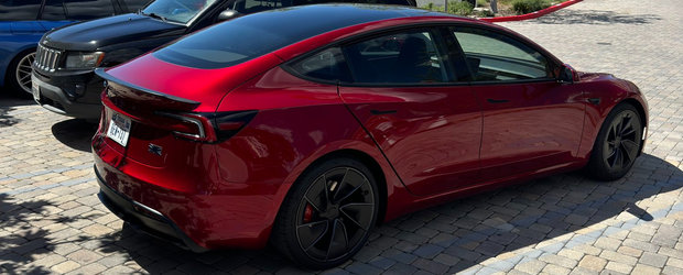 Noua Tesla Model 3 Ludicrous a ajuns mai devreme pe internet. Pozele pe care americanii le vor sterse de urgenta