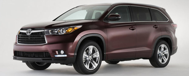 Noua Toyota Highlander a fost prezentata astazi la New York