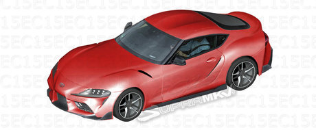 Noua Toyota Supra, in cele mai clare imagini de pana acum. Cum arata sportiva japoneza