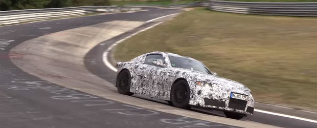 Noua Toyota Supra isi arata din nou fata. De aceasta data in timp ce era testata pe Nurburgring