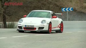 Noul 911 GT3 RS, in actiune la Autocar!