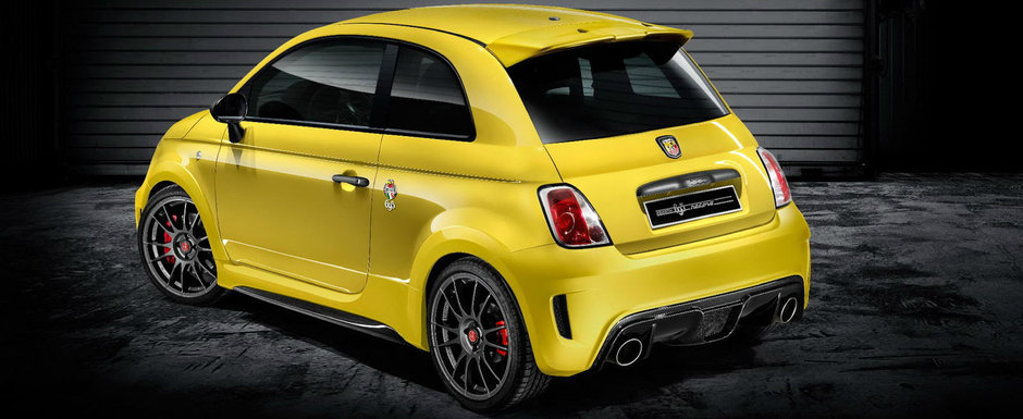 Noul Abarth 695 Biposto Record ofera 190 CP la 997 KG, costa mai mult decat un BMW M235i