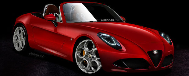 Noul Alfa Romeo Spider este aproape gata