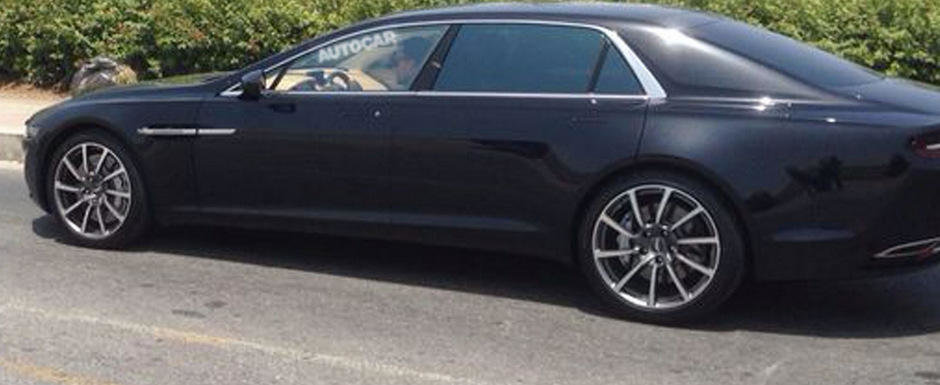 Noul Aston Martin Lagonda iese in teste, complet necamuflat Noul Aston Martin Lagonda iese in teste, complet necamuflat