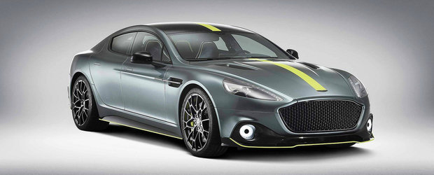 Noul Aston Martin Rapide AMR: V12 de peste 600 de cai, 210 exemplare si 230.000 de euro pret de pornire