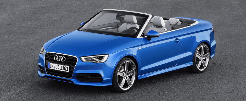 Noul Audi A3 Cabriolet, dezvaluit oficial Noul Audi A3 Cabriolet, dezvaluit oficial