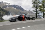 Noul Audi A7 a luat foc in teste