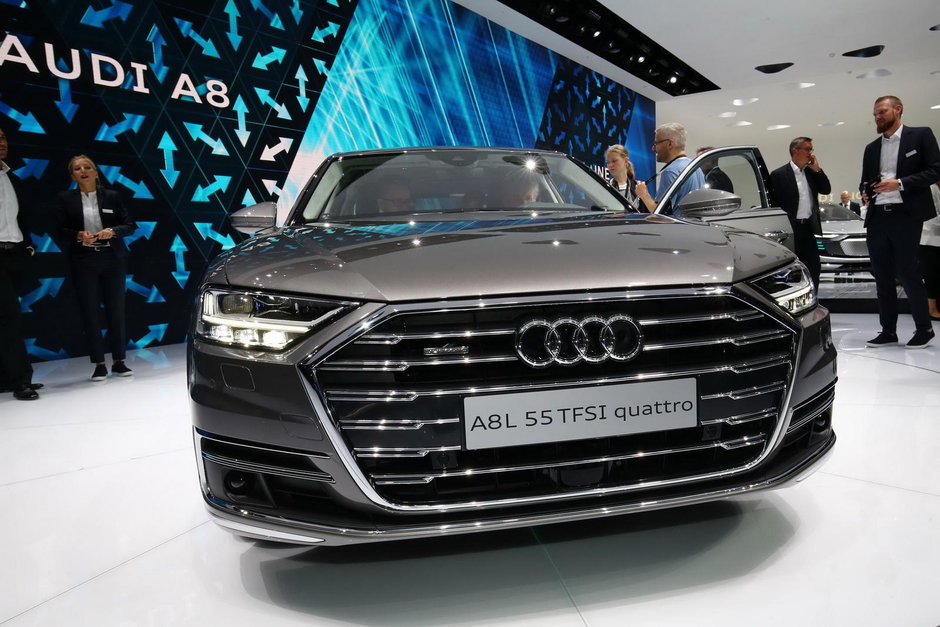 Noul Audi A8 - Poze reale