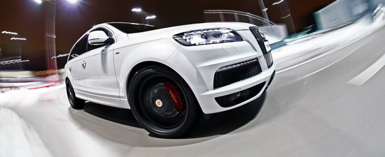 Noul Audi Q7 by MR Car Design este un fel de Hulk alb Noul Audi Q7 by MR Car Design este un fel de Hulk alb