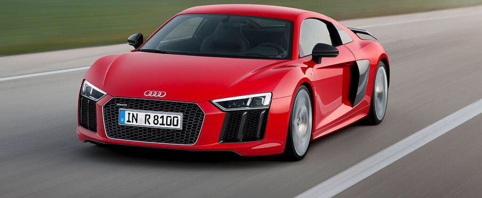 Noul Audi R8 ni se dezvaluie in prima imagine oficiala