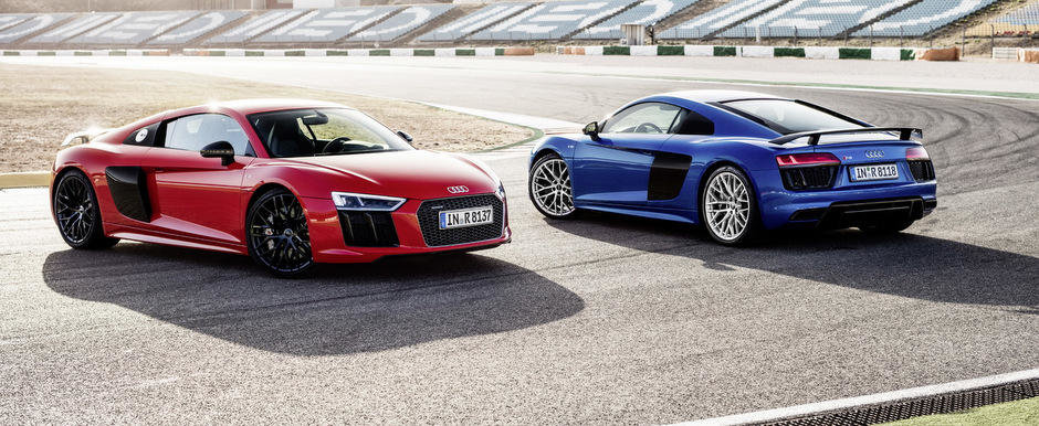 Noul Audi R8 revine in peste 100 de imagini interioare, exterioare si tehnice