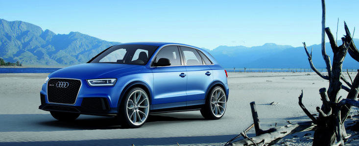 Noul Audi RS Q3 Concept beneficiaza de 360 CP, atinge suta in 5.2 secunde