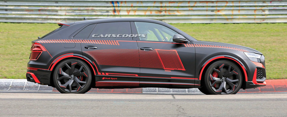 Noul AUDI RS Q8 surprins in premiera fara pic de camuflaj. Cum arata SUV-ul de performanta al nemtilor Noul AUDI RS Q8 surprins in premiera fara pic de camuflaj. Cum arata SUV-ul de performanta al nemtilor