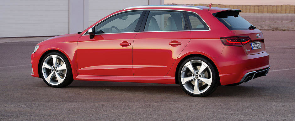 Noul Audi RS3 ofera 367 CP, devine cel mai puternic hot-hatch al planetei Noul Audi RS3 ofera 367 CP, devine cel mai puternic hot-hatch al planetei