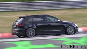 Noul Audi RS3 Sportback isi testeaza limitele la Nurburgring
