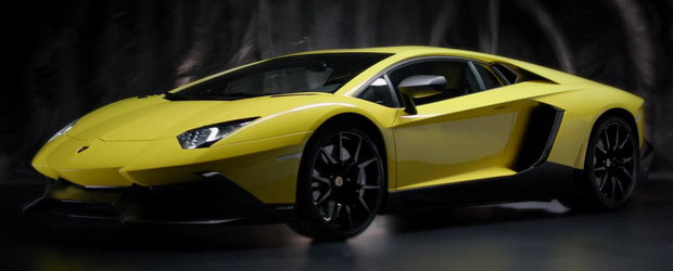 Noul Aventador 50th Anniversary isi face aparitia in primul promo oficial. VIDEO AICI!