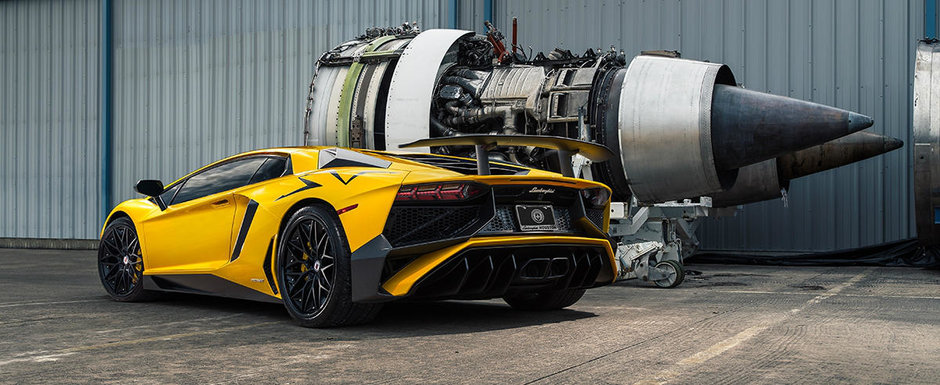 Noul Aventador SV pozeaza printre stele si motoare alaturi de jante custom