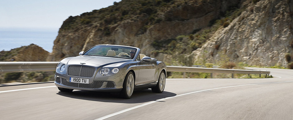 Noul Bentley Continental GTC promite calatorii cu stil, in aer liber - VIDEO!