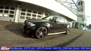 Noul BMW 1M Coupe accelereaza pana la 309 km/h!