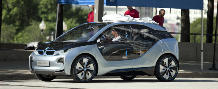 Noul BMW i3, surprins pe strazile din Chicago - VIDEO!