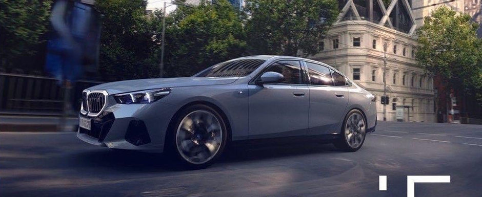 Noul BMW i5 a ajuns mai devreme pe internet. Poza pe care bavarezii o vor stearsa de urgenta