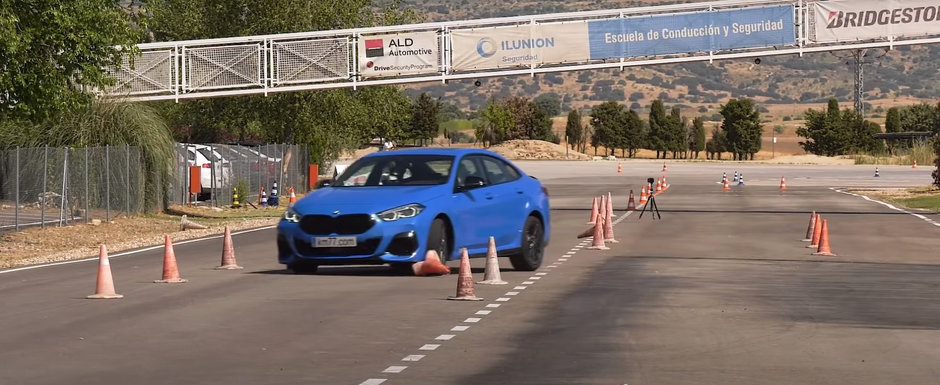 Noul BMW M235i Gran Coupe s-a facut de ras la testul elanului. VIDEO ca sa te convingi si singur