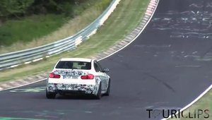 Noul BMW M3 se dezlantuie la Nurburgring!