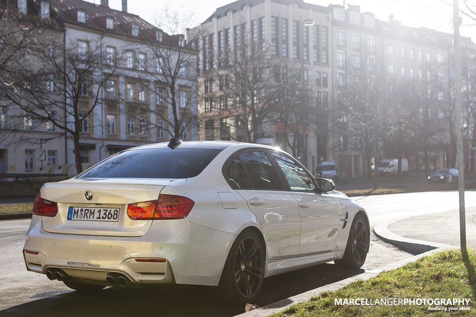 Noul BMW M3 Sedan - Poze reale