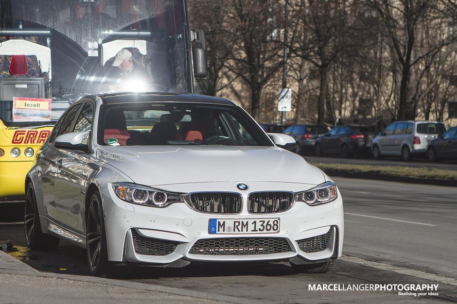 Noul BMW M3 Sedan - Poze reale