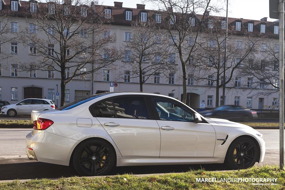 Noul BMW M3 Sedan - Poze reale