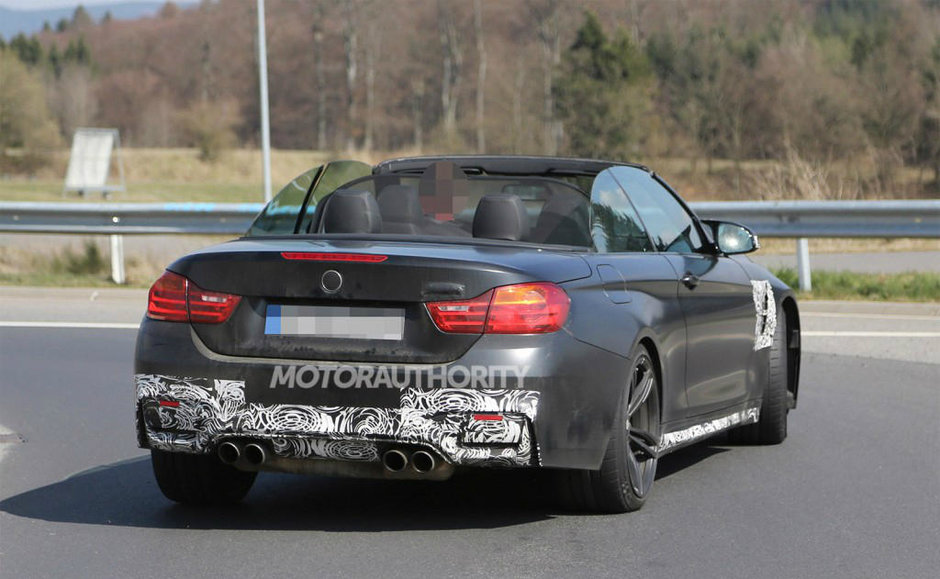 Noul BMW M4 Convertible - Noi Poze Spion