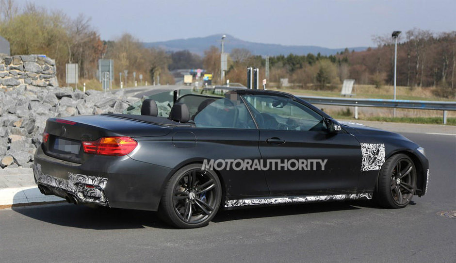 Noul BMW M4 Convertible - Noi Poze Spion