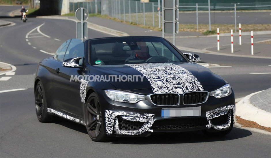 Noul BMW M4 Convertible - Noi Poze Spion