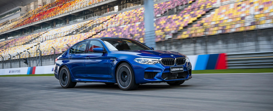 Noul BMW M5 a doborat primul sau record de circuit. A fost cu 5 secunde mai rapid decat vechiul rezultat