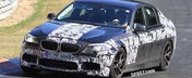 Noul BMW M5 surprins aproape necamuflat!