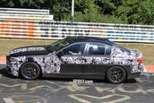 Noul BMW M5 surprins aproape necamuflat!