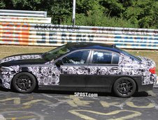 Noul BMW M5 surprins aproape necamuflat!