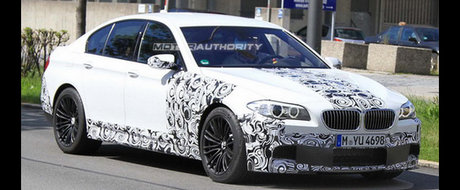 Noul BMW M5, surprins din nou in teste!