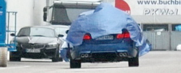 Noul BMW M5, surprins partial necamuflat!