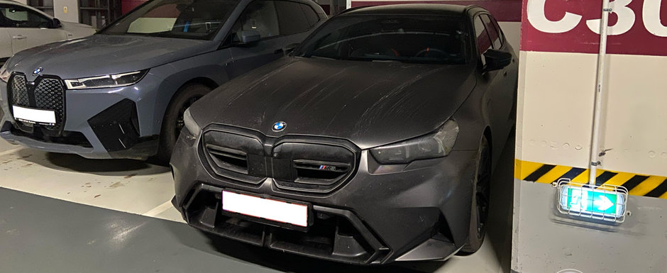 Noul BMW M5 Touring, surprins pentru prima oara in Romania! Controversatul break de 2.550 kg se lauda cu 727 CP si 1.000 Nm Noul BMW M5 Touring, surprins pentru prima oara in Romania! Controversatul break de 2.550 kg se lauda cu 727 CP si 1.000 Nm