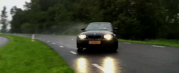 Noul BMW Seria 1 M Coupe ne ofera o portie serioasa de drifturi!