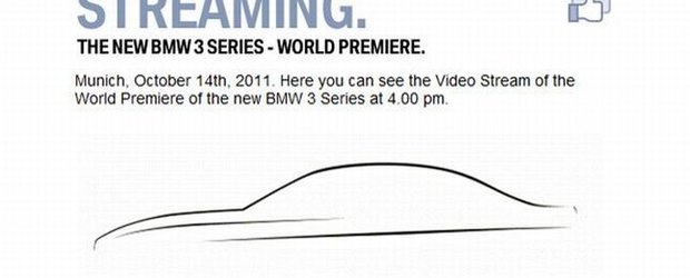 Noul BMW Seria 3 F30 va debuta pe 14 octombrie