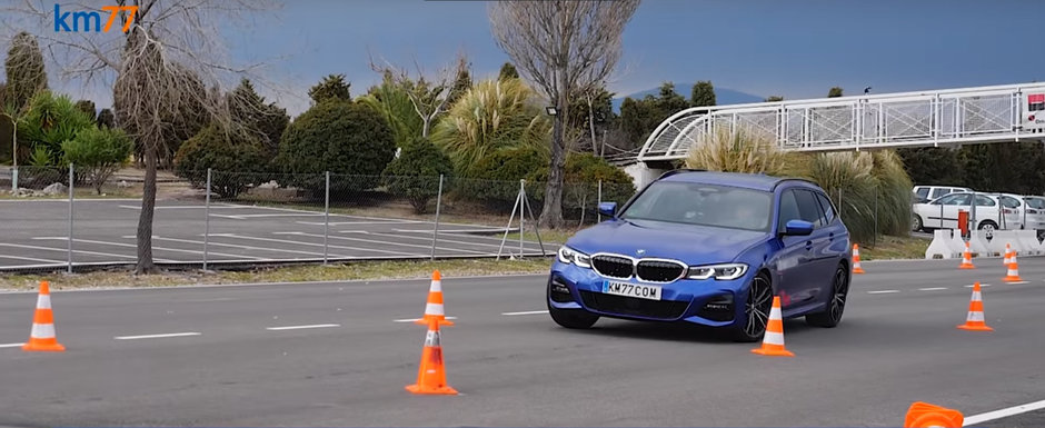 Noul BMW Seria 3 Touring impresioneaza la testul elanului. VIDEO cu incercarea modelului bavarez