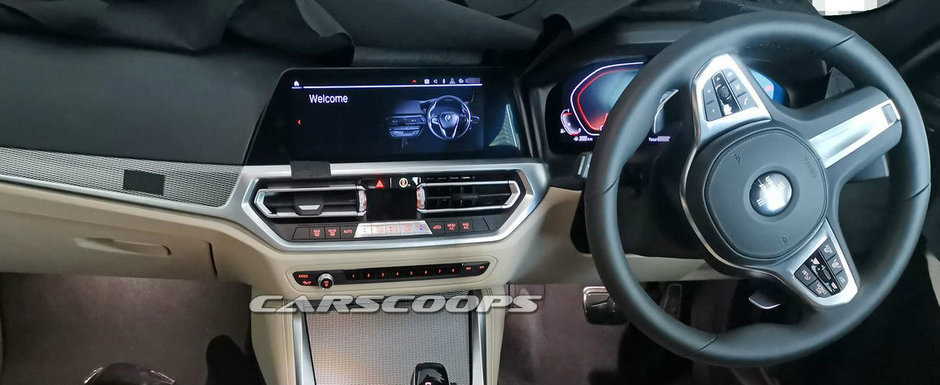 Noul BMW Seria 4 a ajuns mai devreme pe internet. Automobilul bavarez are doua ecrane uriase la interior Noul BMW Seria 4 a ajuns mai devreme pe internet. Automobilul bavarez are doua ecrane uriase la interior