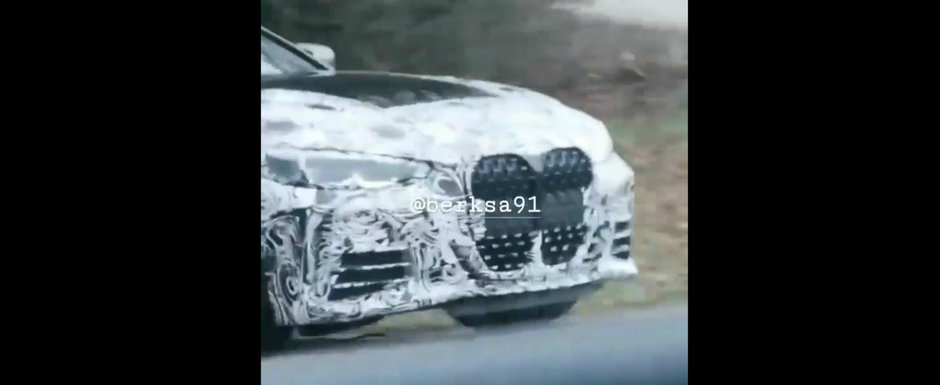 Noul BMW Seria 4, in cele mai clare imagini de pana acum. Coupe-ul bavarez are o grila uriasa Noul BMW Seria 4, in cele mai clare imagini de pana acum. Coupe-ul bavarez are o grila uriasa