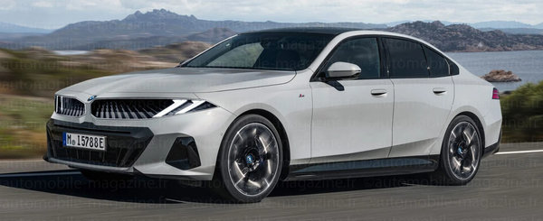 Noul BMW Seria 5, prezentat neoficial. Nu seamana deloc cu modelul actual si e complet diferit de tot ce ofera bavarezii acum