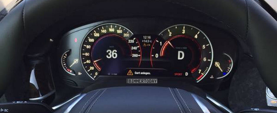 Noul BMW Seria 7 ne arata ceasurile sale de bord partial digitale Noul BMW Seria 7 ne arata ceasurile sale de bord partial digitale