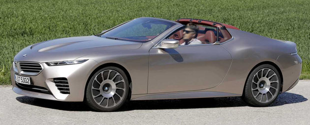 Noul BMW Skytop, in cele mai clare imagini de pana acum. Modelul bavarezilor ar putea costa peste 500.000 de dolari