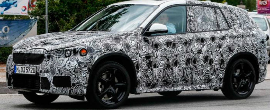 Noul BMW X1 vine cu tractiune fata. Primele imagini cu viitorul model!